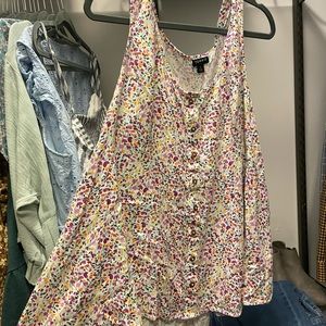 Torrid Floral Tank Top